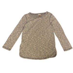 White Stag Women’s Small Blue Striped Shirt with Convertible Sleeves